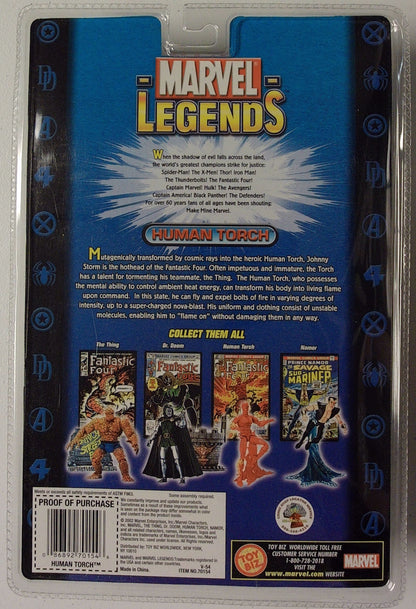 Marvel Legends Action Figures - Series II - Human Torch