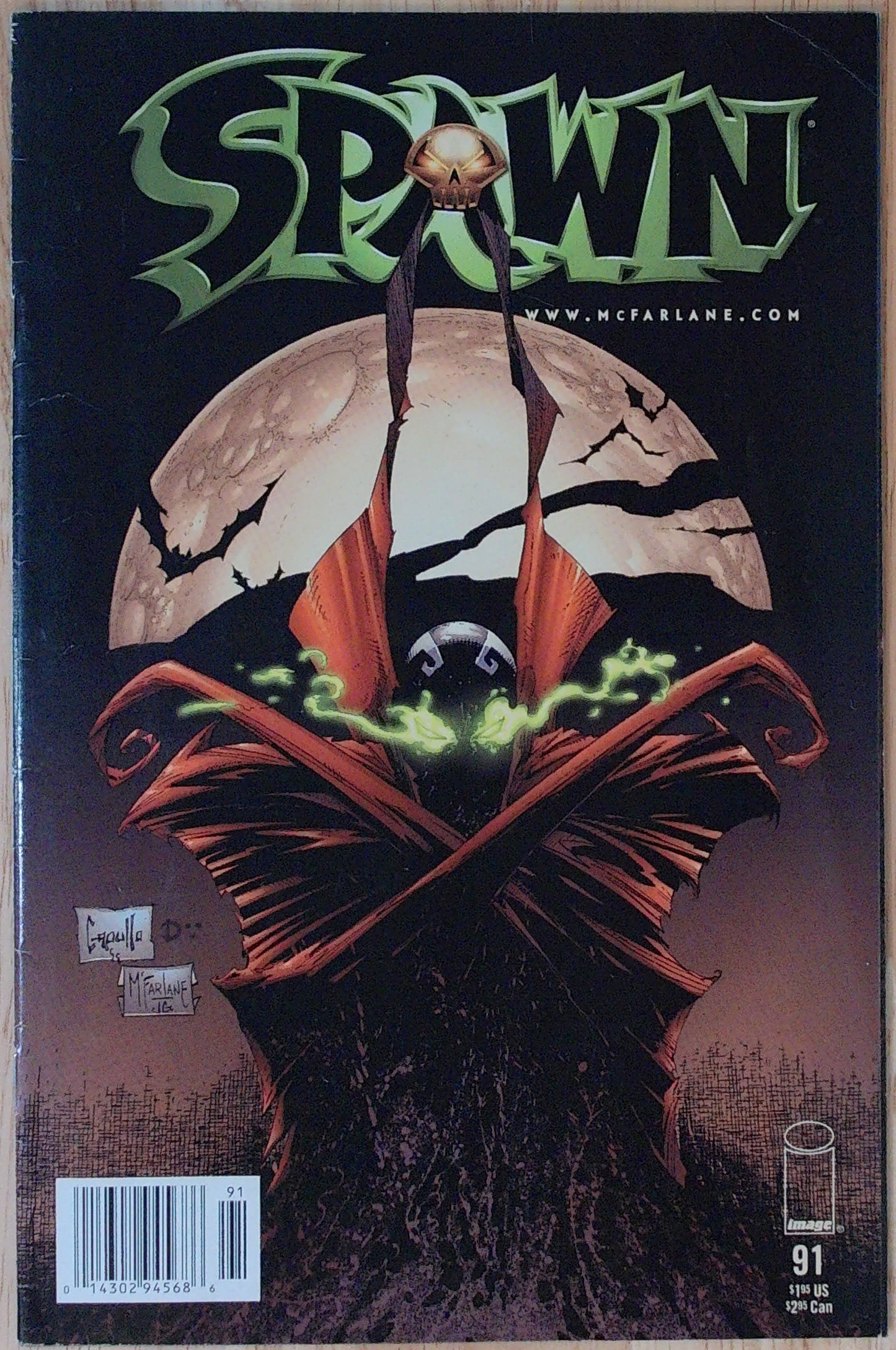 Spawn Vol 1 #91 - Newsstand Edition