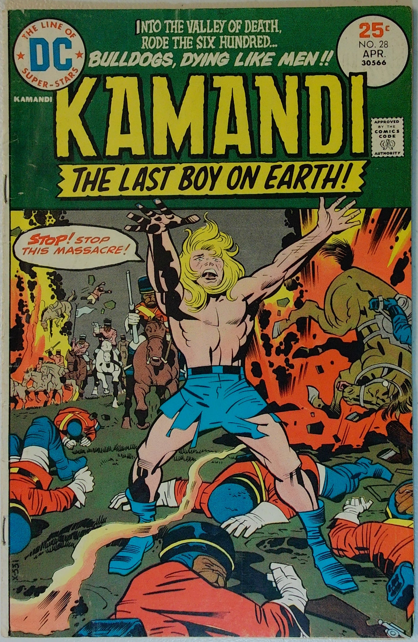 Kamandi The Last Boy on Earth Vol 1 #28
