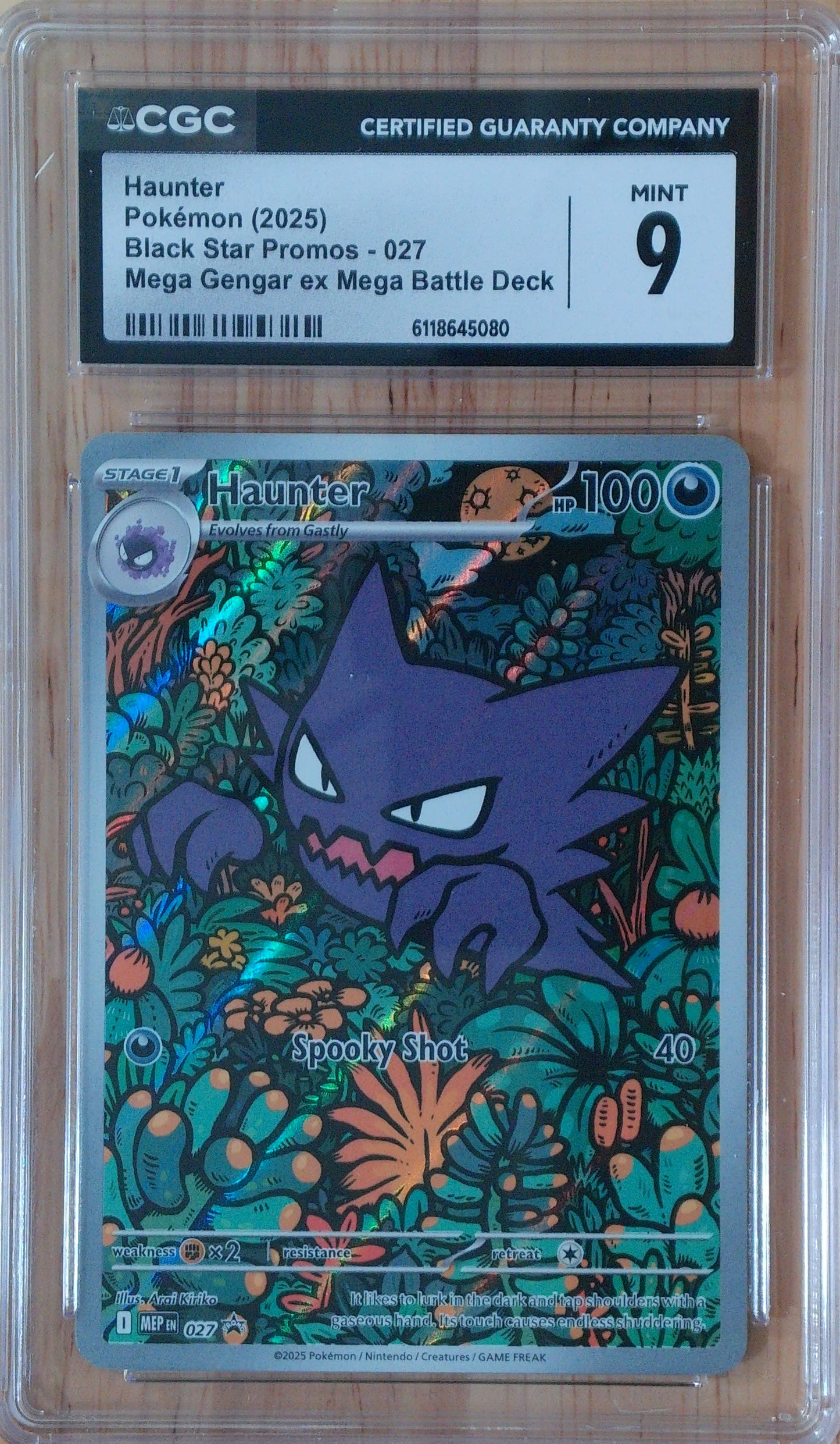 Haunter #027 - Black Star Promos - CGC 9.0