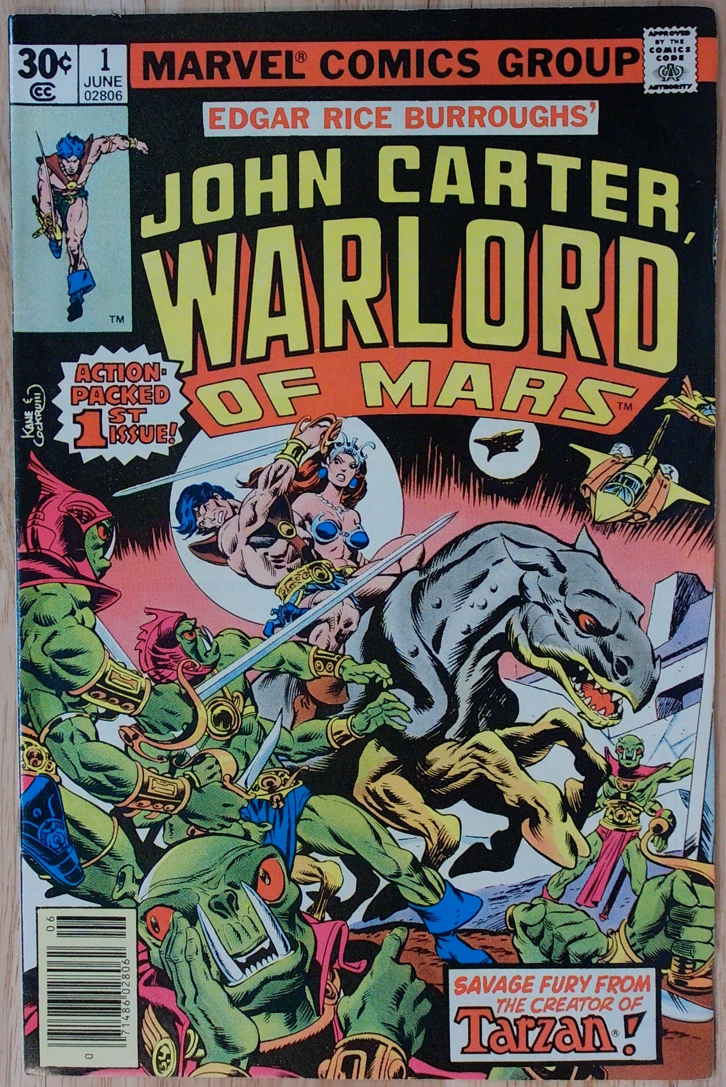 John Carter, Warlord of Mars Vol 1 #1