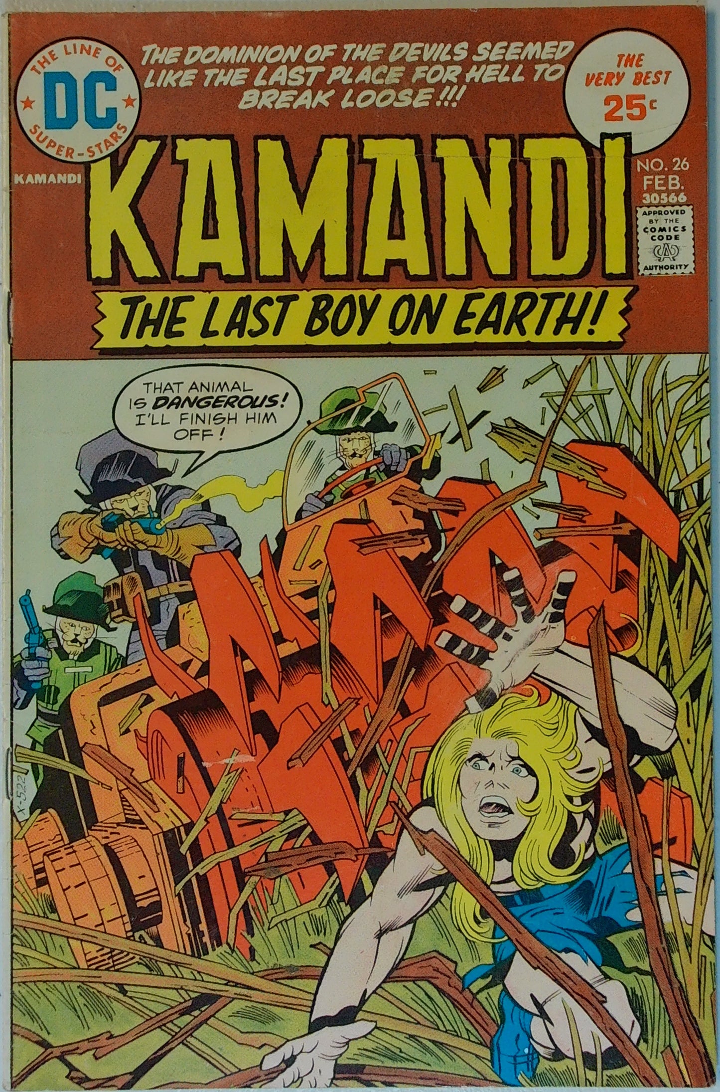Kamandi The Last Boy on Earth Vol 1 #26