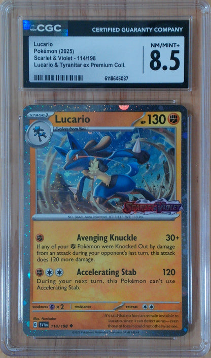 Locario #114/198 - Scarlet and Violet - CGC 8.5