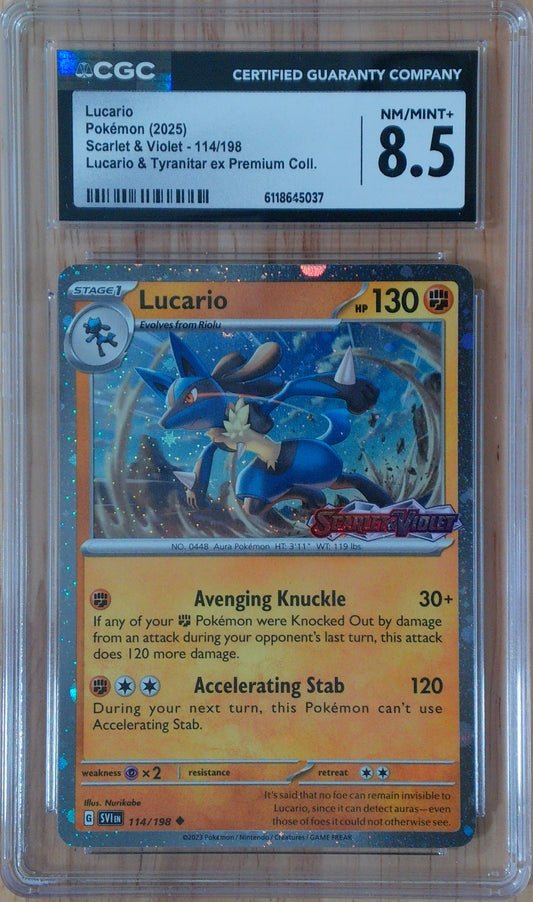 Locario #114/198 - Scarlet and Violet - CGC 8.5