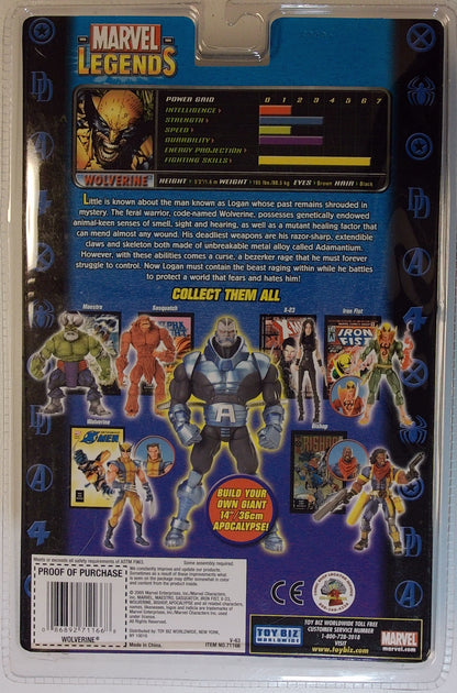 Marvel Legends Action Figures - Appocalypse Series - Wolverine BAF