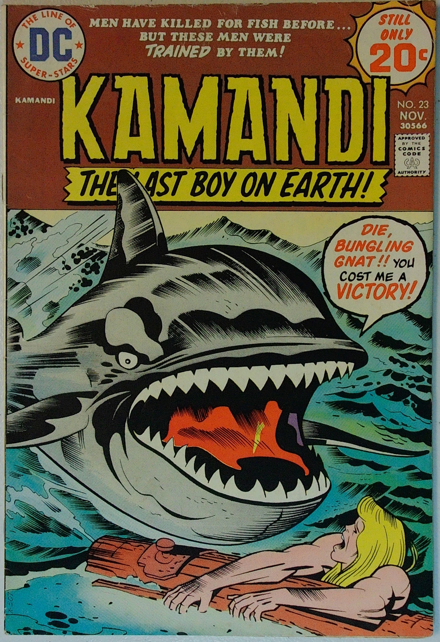Kamandi The Last Boy on Earth Vol 1 #23