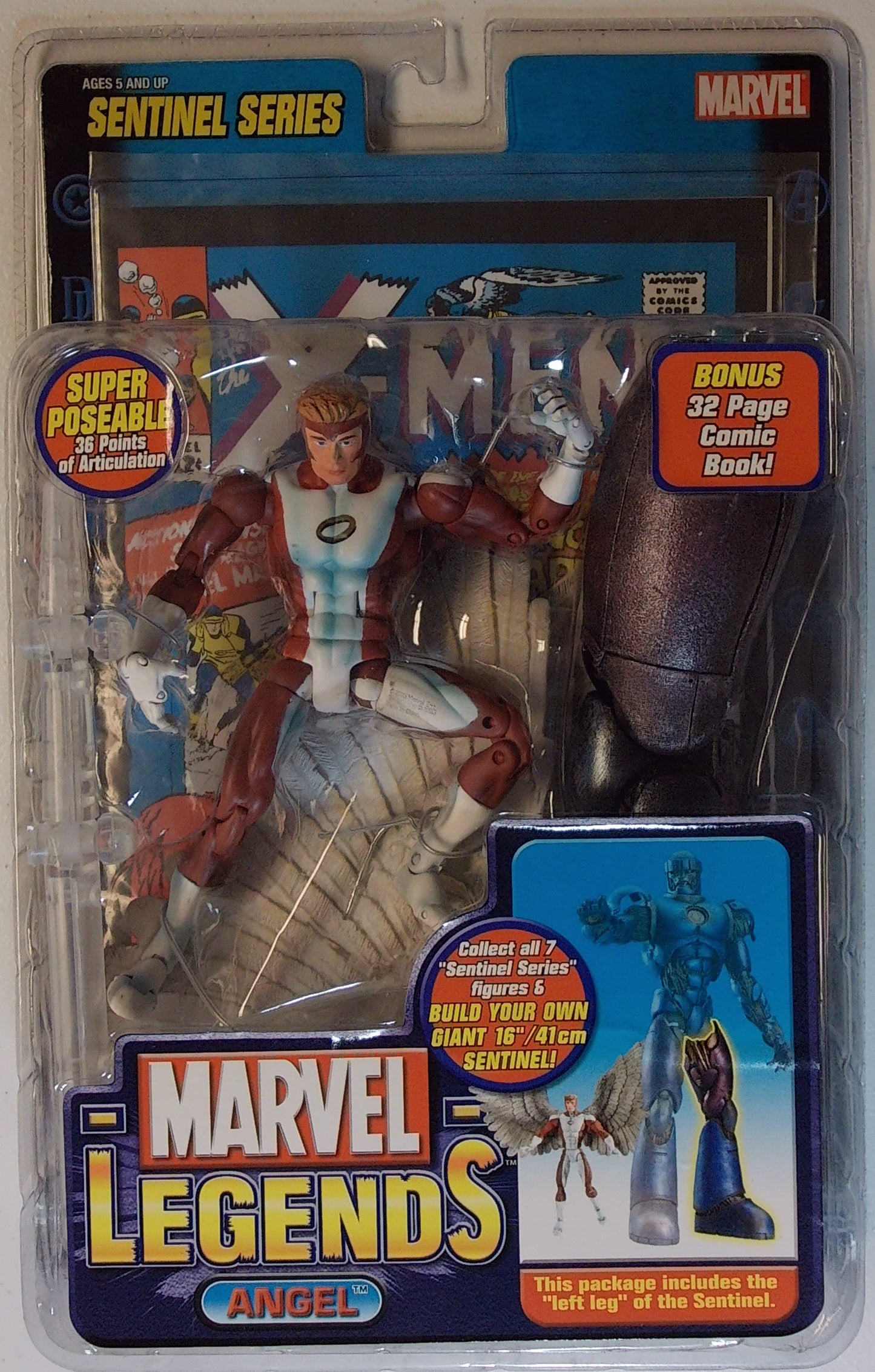 Marvel Legends Action Figures - Sentinel Series - Angel BAF