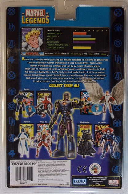 Marvel Legends Action Figures - Sentinel Series - Angel BAF