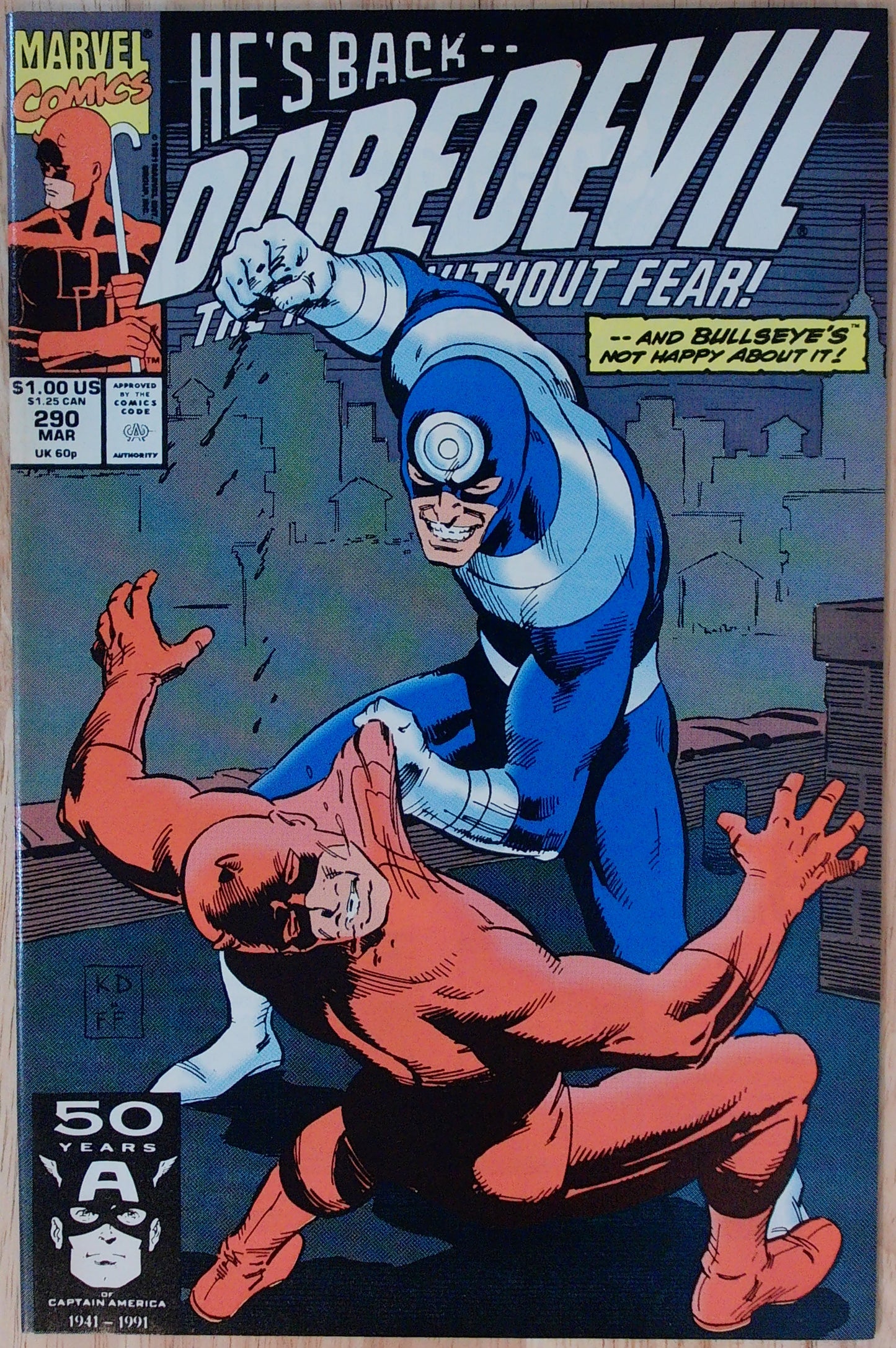 Daredevil Vol 1 #290