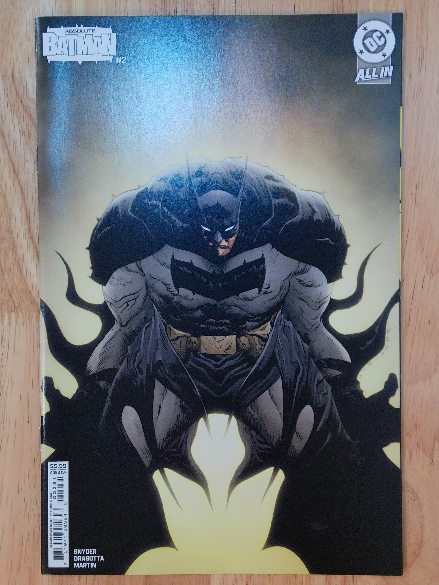 Absolute Batman Vol 1 #2 - Jae Lee Cover C