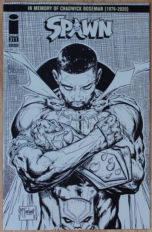 Spawn Vol 1 #311 - Cover D B&W McFarlane