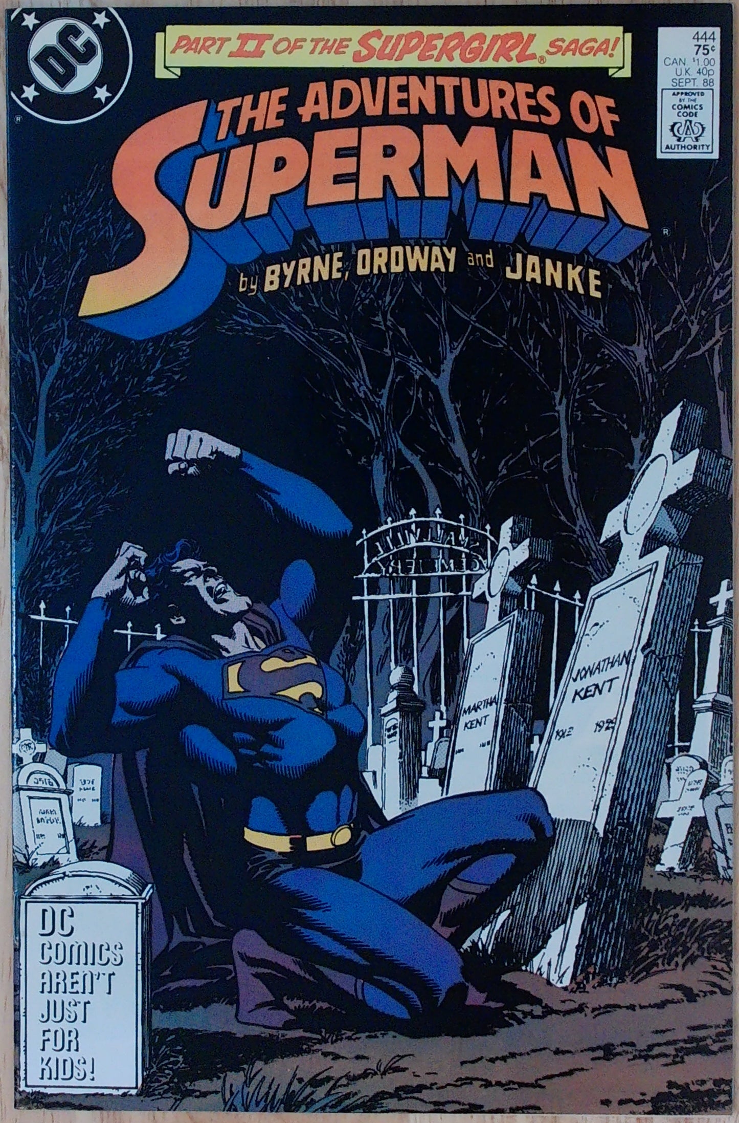 Adventures of Superman Vol 1 #444