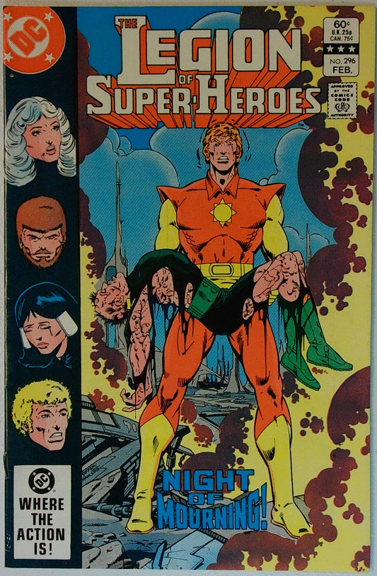 Legion of Super-Heroes Vol 2 #296