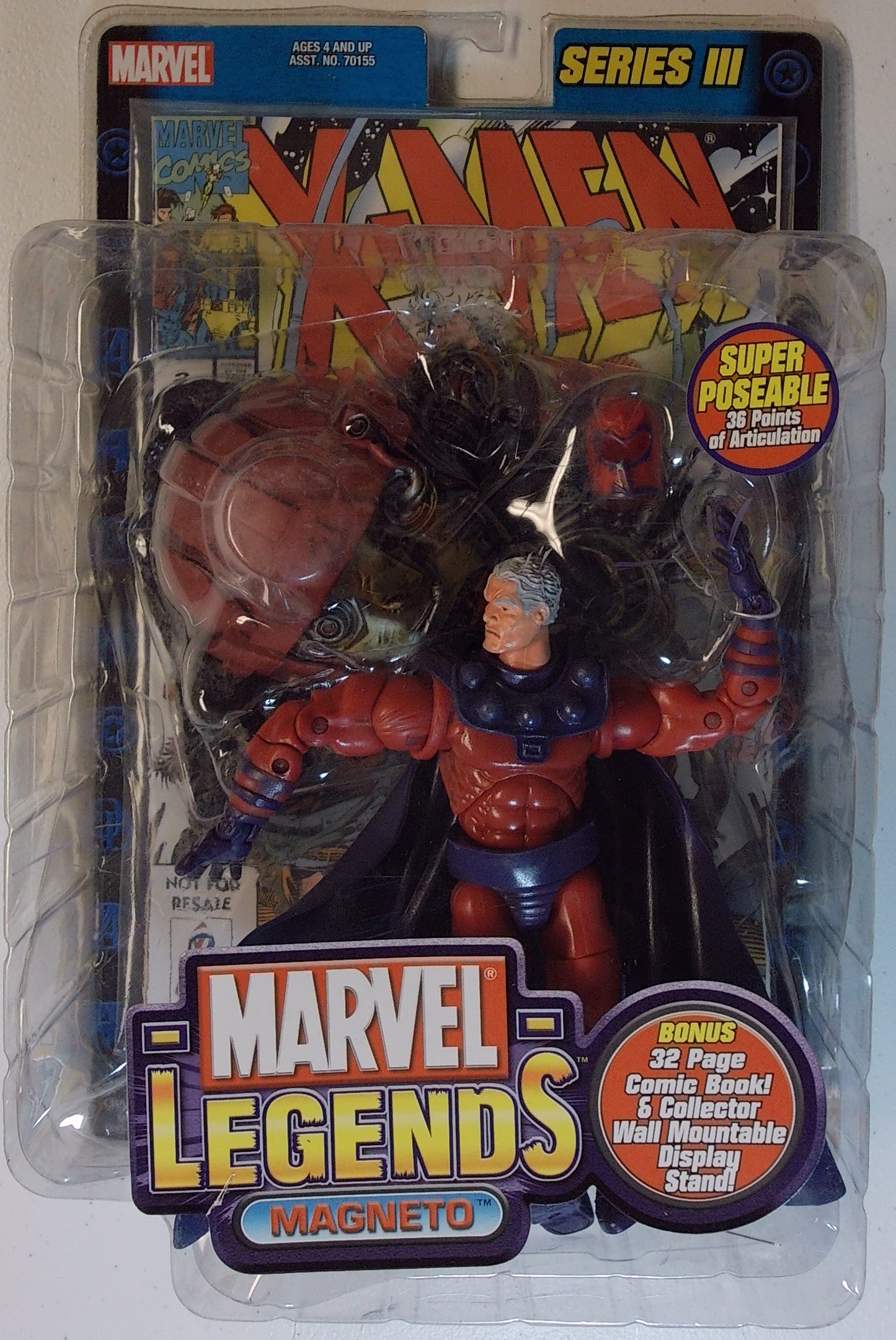 Marvel Legends Action Figures - Series III - Magneto