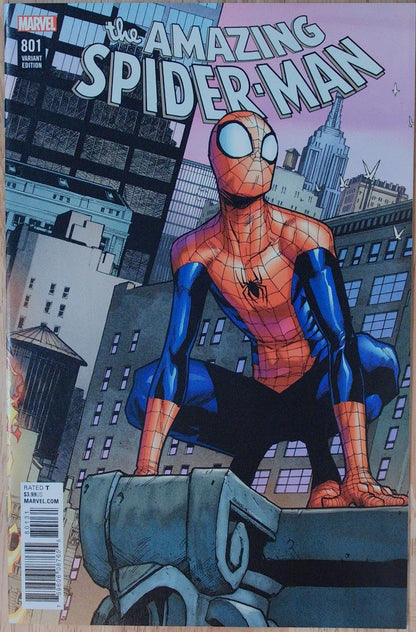 Amazing Spider-Man Vol 4 #801 - Ramos Connecting Cover