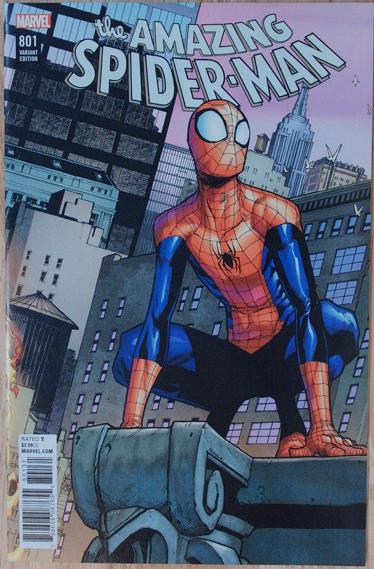 Amazing Spider-Man Vol 4 #801 - Ramos Connecting Cover