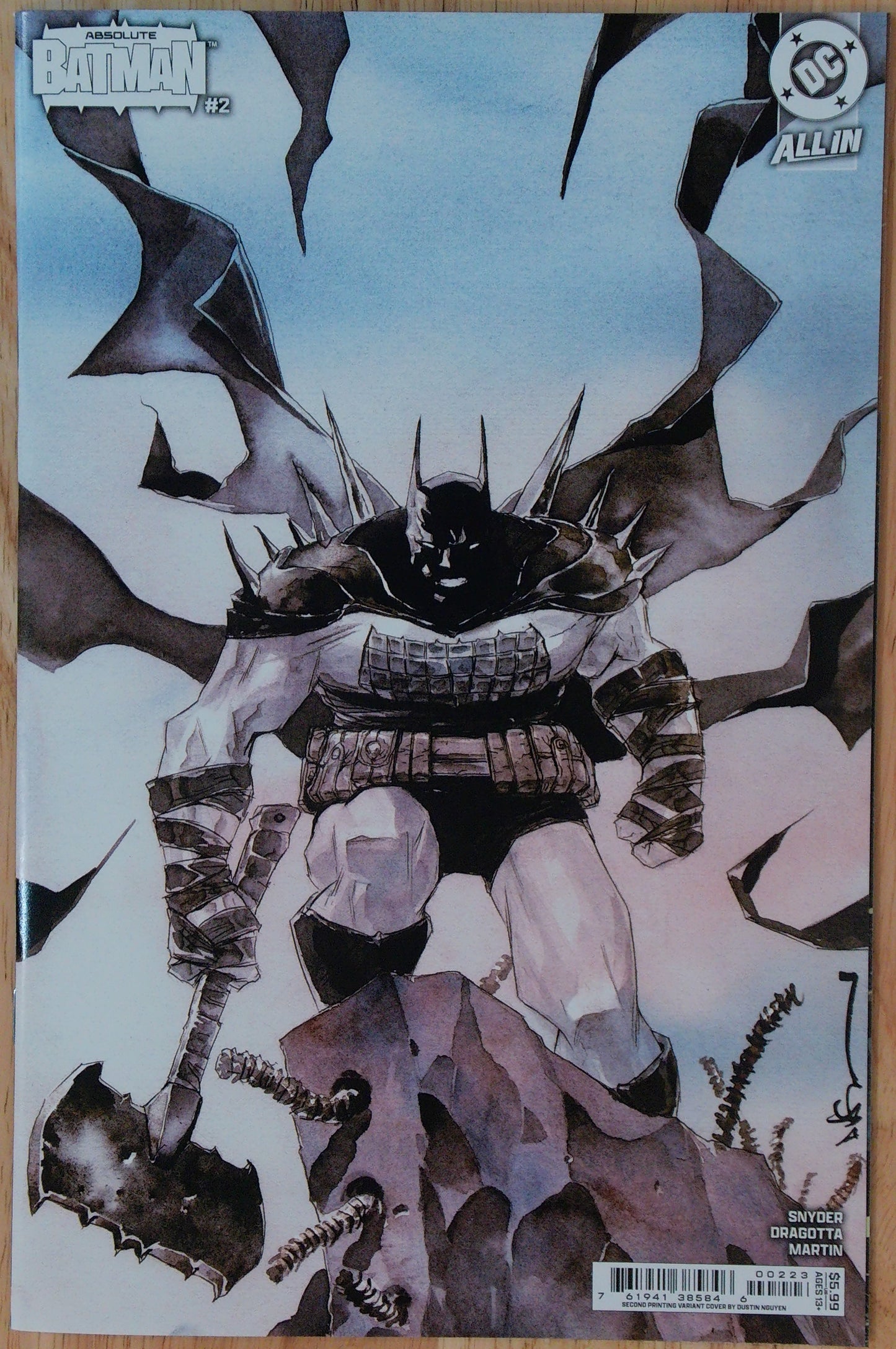 Absolute Batman Vol 1 #2 - Dustin Nguyen Cover