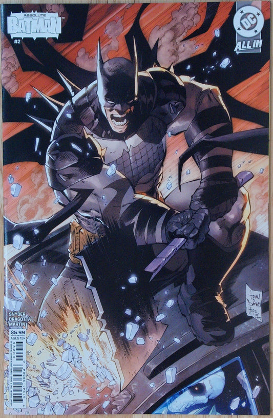 Absolute Batman Vol 1 #2 - Tony S Daniel Cover 4th Print