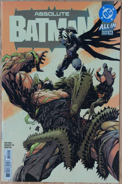 Absolute Batman Vol 1 #14 - Nick Dragotta Regular Cover