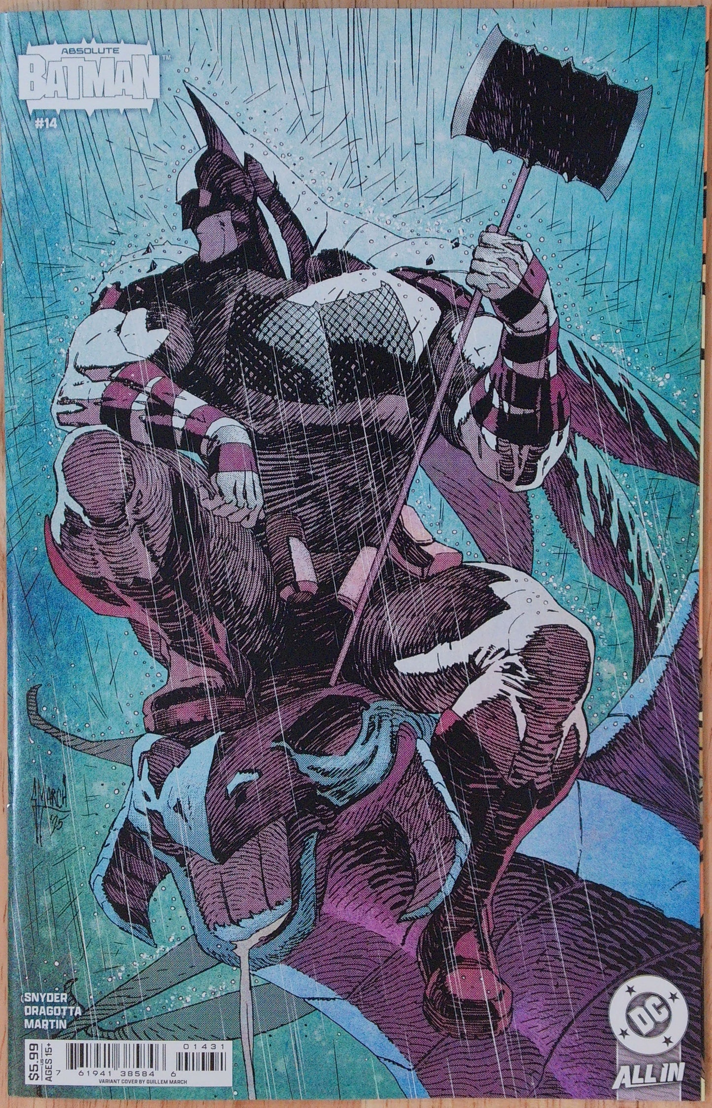 Absolute Batman Vol 1 #14 - Guillem March Cover