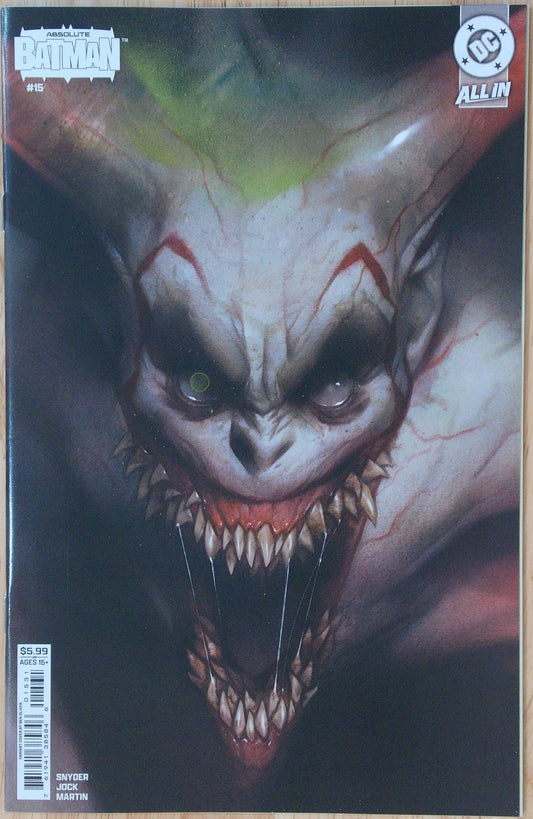 Absolute Batman Vol 1 #15 - Ben Oliver Cover