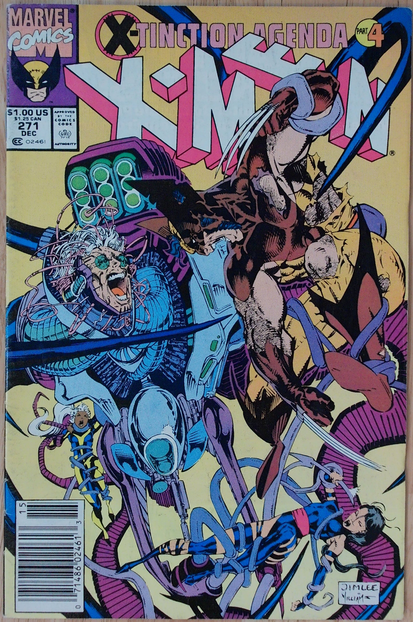 Uncanny X-Men Vol 1 #271 - Newsstand