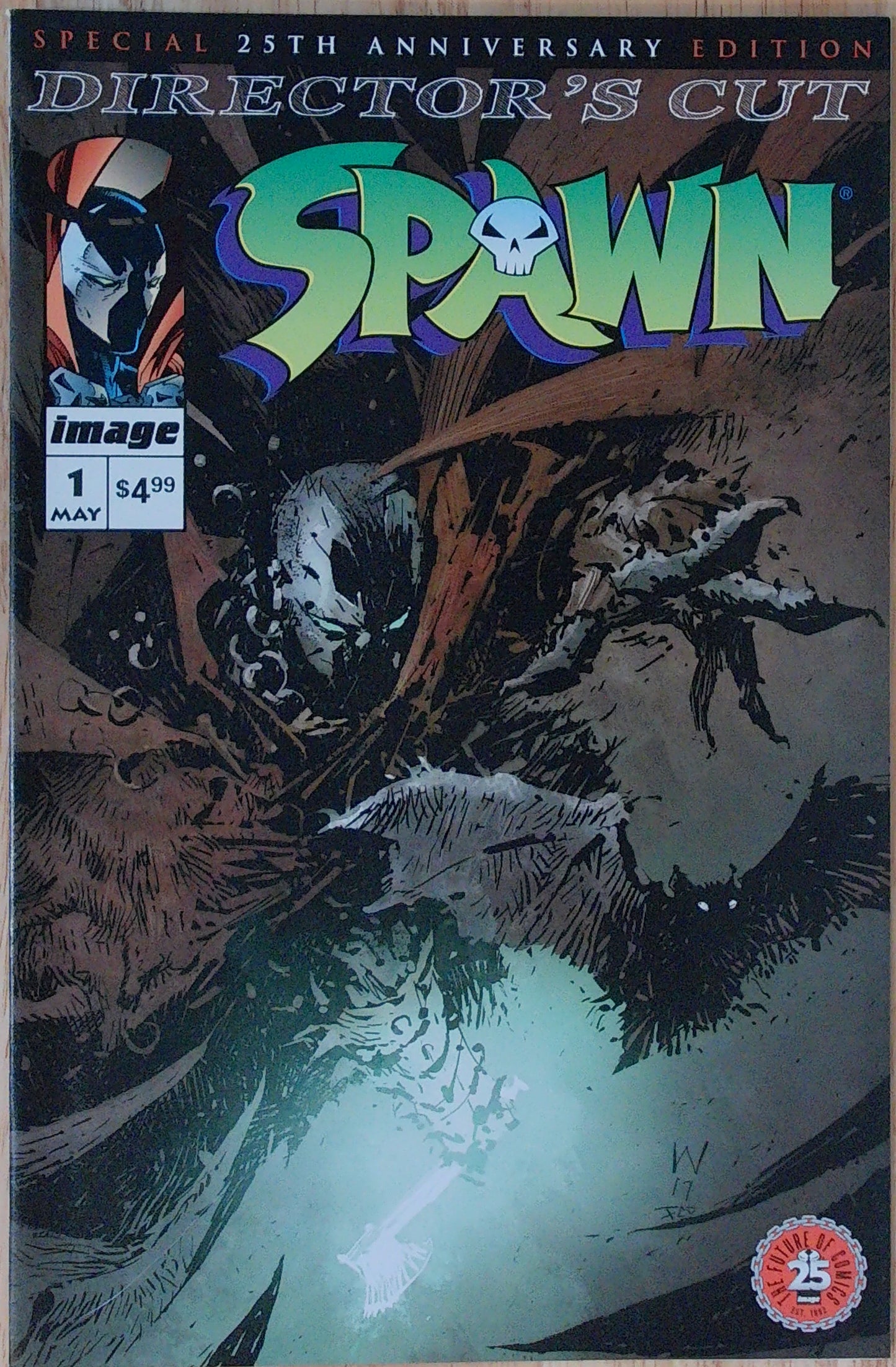 Spawn Vol 1 #001 - Director's Cut - 25th Anniversery Edition