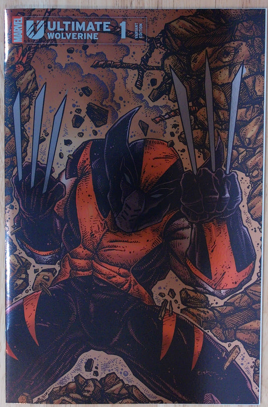 Ultimate Wolverine #1 - Kevin Eastman - Whatnot Trading Pack - Flood Foil (Limited 1500)
