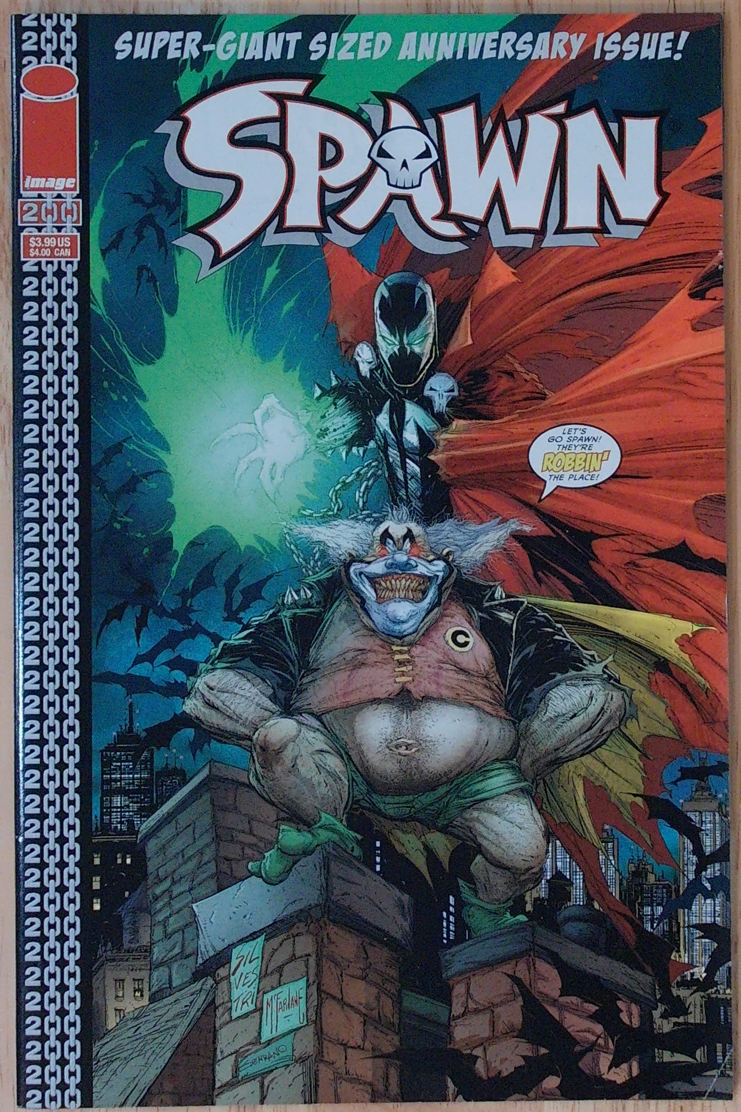 Spawn Vol 1 #200 - Marc Silvestri Cover