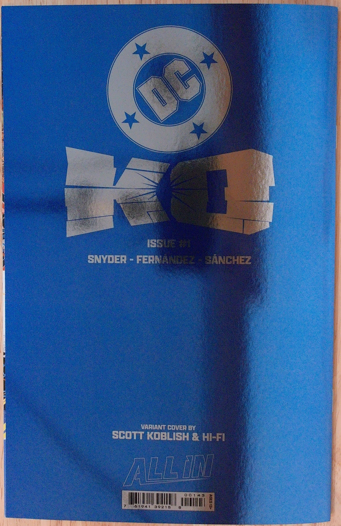 DC K.O. #1 (Of 5) - Scott Koblish - Blind Bag Foil