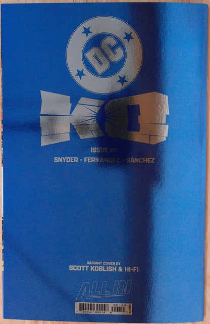 DC K.O. #1 (Of 5) - Scott Koblish - Blind Bag Foil