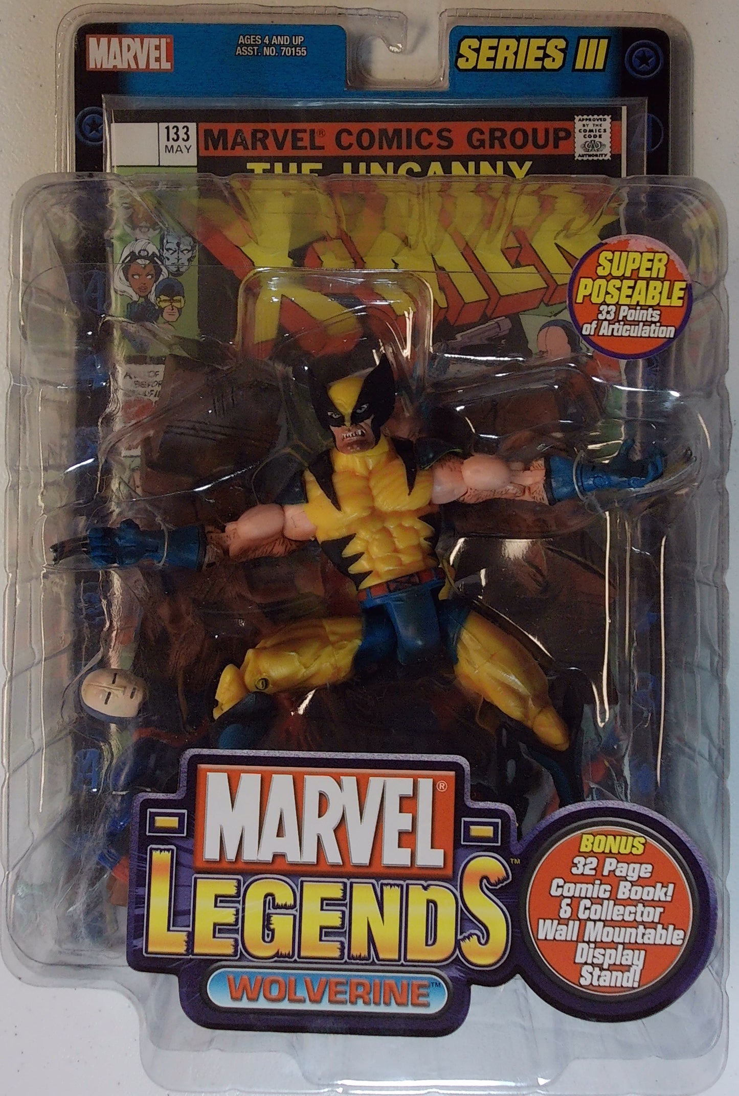 Marvel Legends Action Figures - Series III - Wolverine
