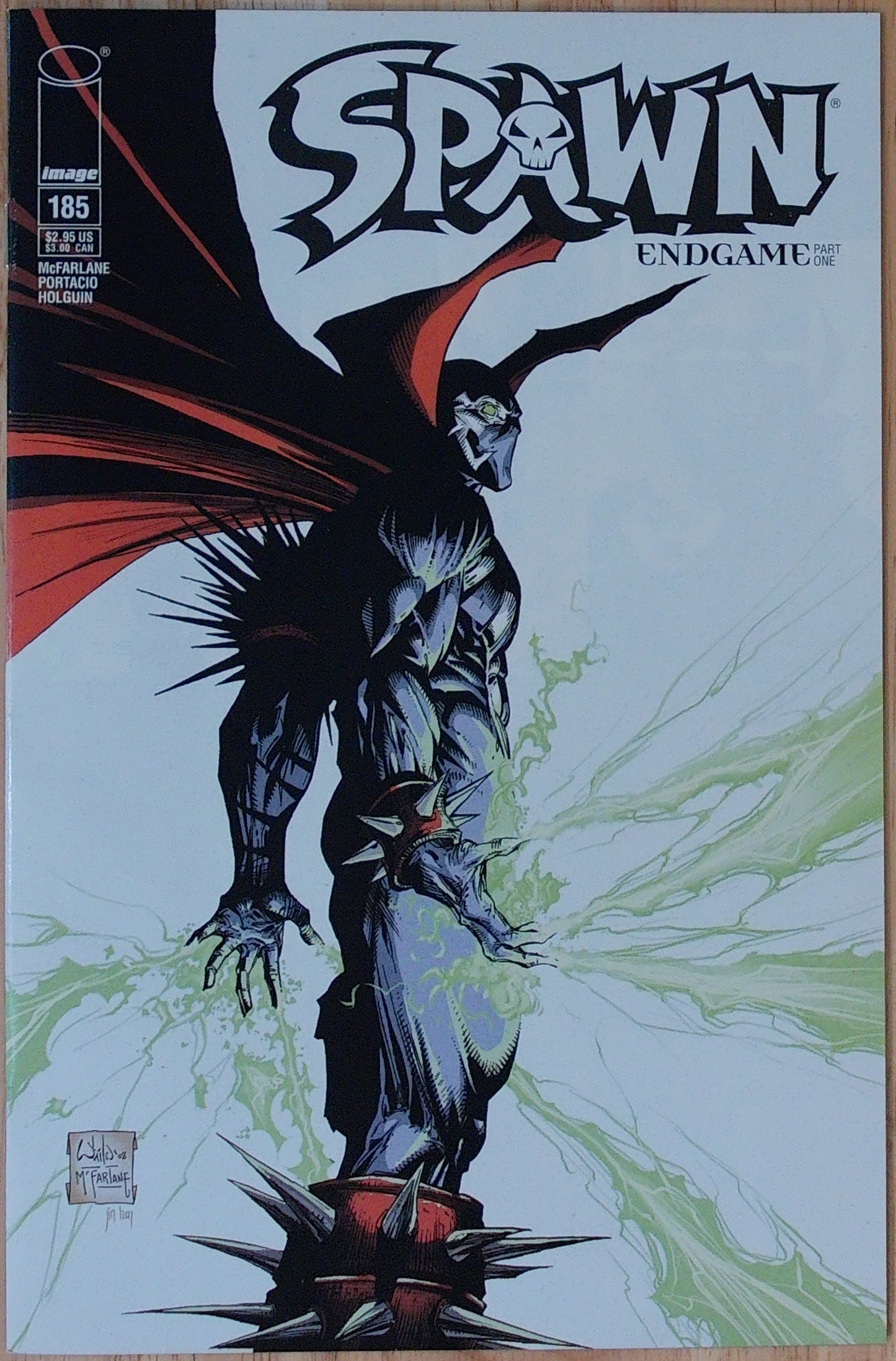 Spawn Vol 1 #185 - Whilce Portacio Cover (Limited 333)