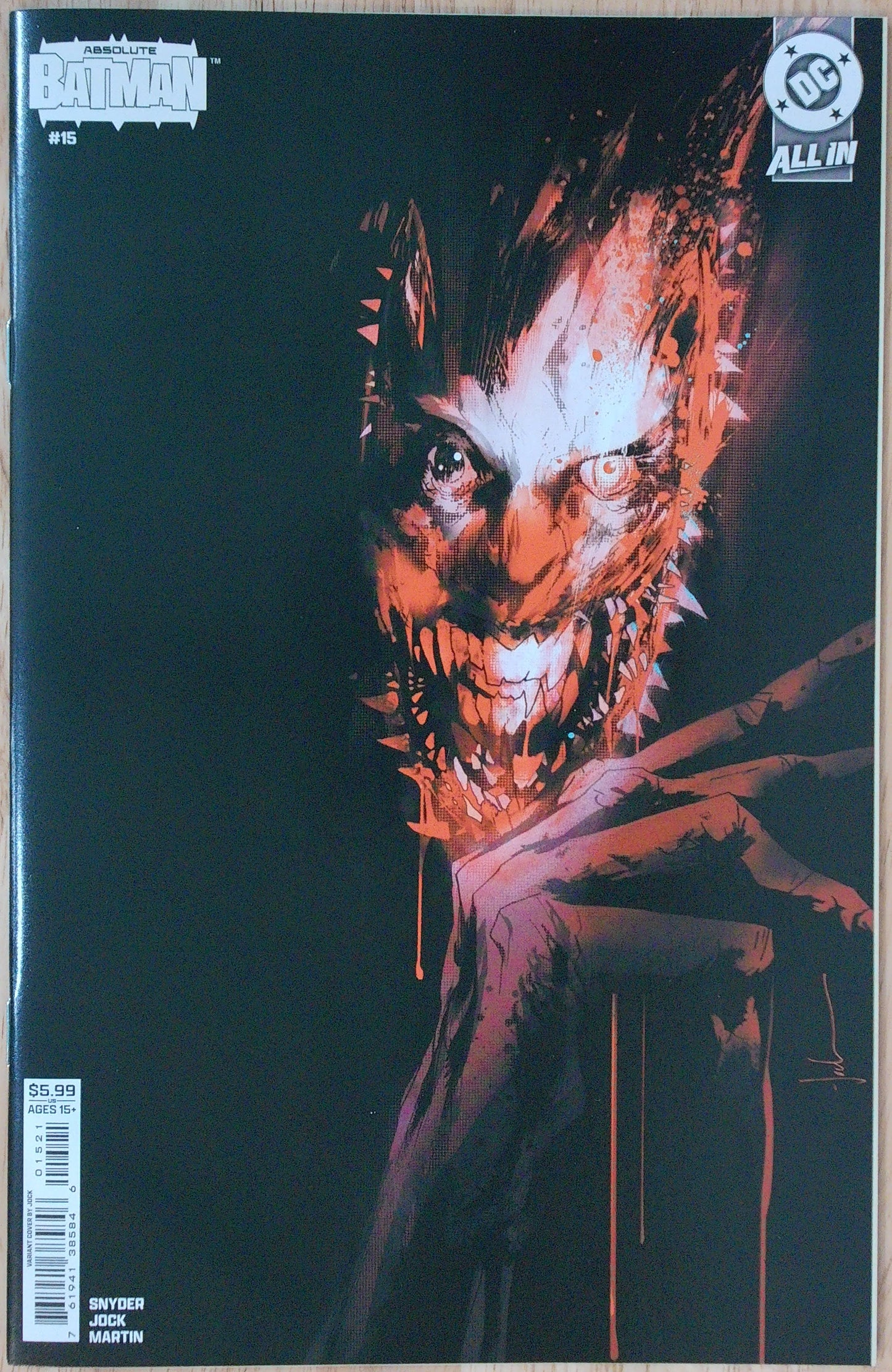 Absolute Batman Vol 1 #15 - Cover B - Jock