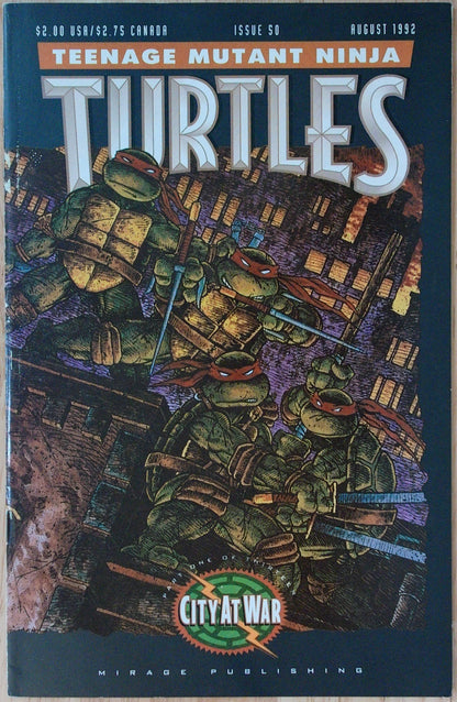 Teenage Mutant Ninja Turtles Vol 1 #50