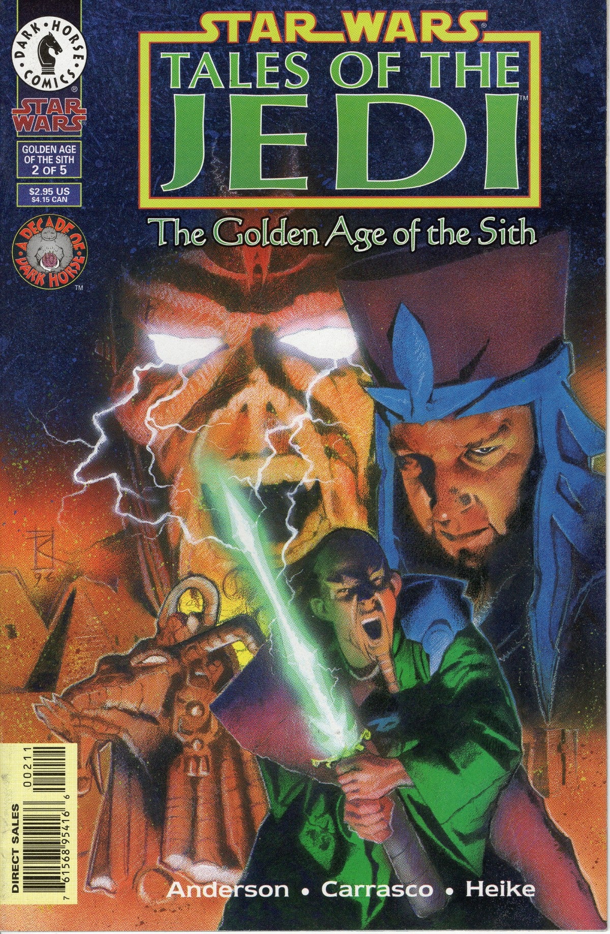 The Golden Age of the Sith comic issue 2 Funeral for a Dark Lord cover