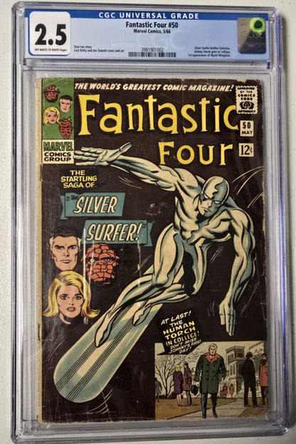 Fantastic Four Vol 1 #50 CGC 2.5