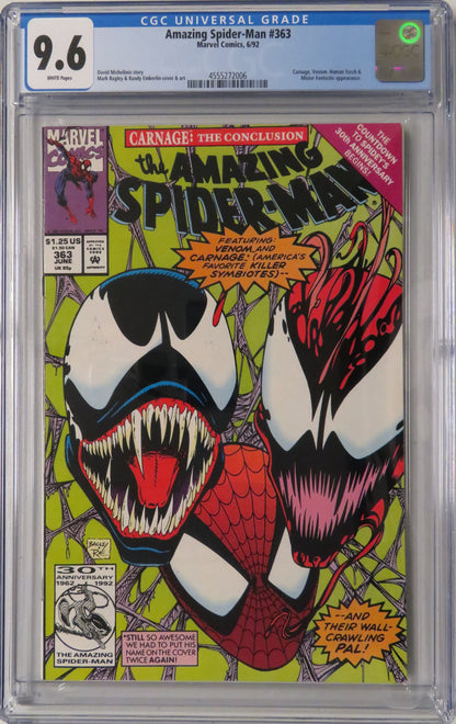 Amazing Spider-Man Vol 1 #363 - CGC 9.6