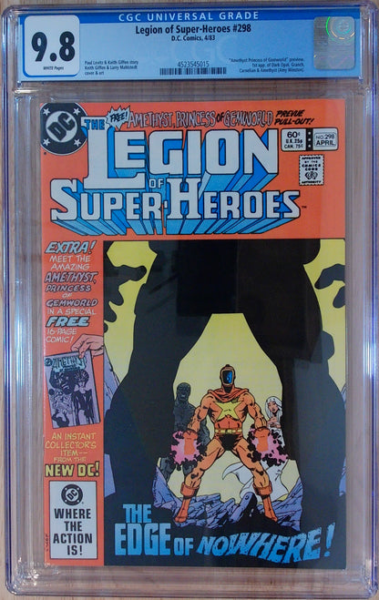 Legion of Super-Heroes Vol 2 #298 - CGC 9.8