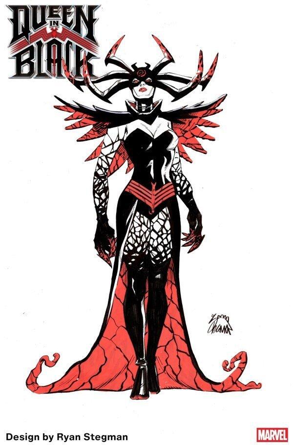 Queen In Black #1 - Ryan Stegman - Design Blind Bag Variant