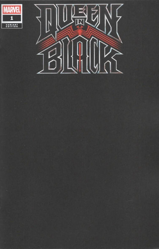 Queen In Black #1 - Blind Bag - Black Blank Cover
