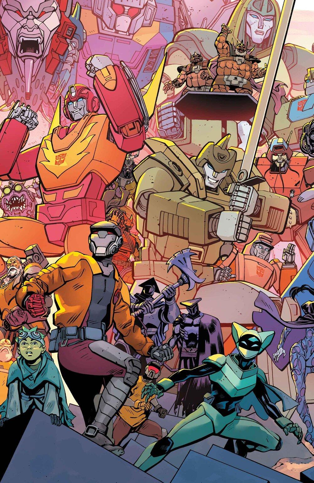 Void Rivals #31 Cover I Tom Reilly Energon Universe 3rd Anniversary Variant