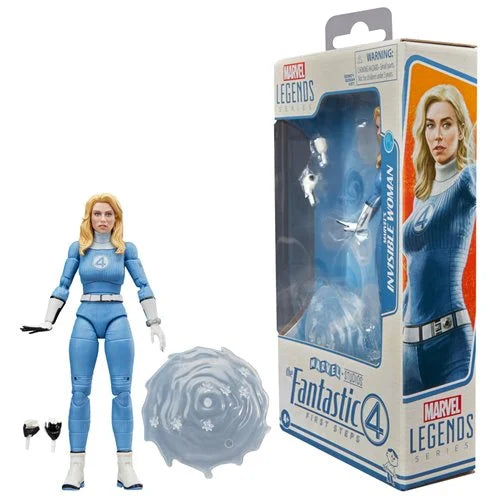 The Fantastic Four: First Steps Marvel Legends Series Invisible Woman Sue Storm 6-Inch Action Figure