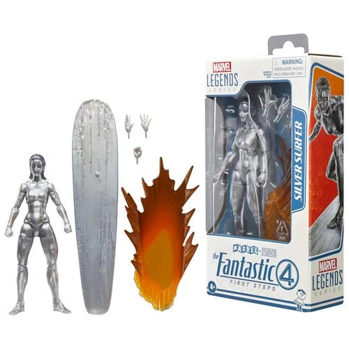 The Fantastic Four: First Steps Marvel Legends Series Silver Surfer 6-Inch Action Figure