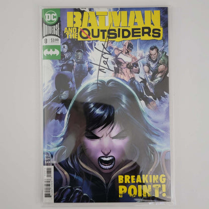 Batman and the Outsiders #8 Signed by Tyler Kirkham
