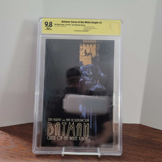 Batman: Curse of the White Knight #2 CBCS 9.8  Verified Signed by Sean Murphy