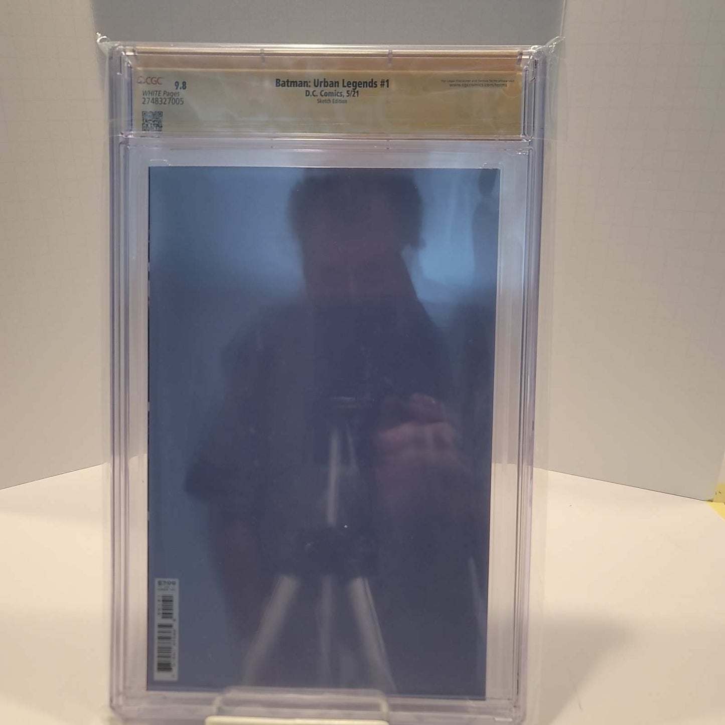 Batman: Urban Legends 1 Sketch Edition CGC 9.8 Remarqued by Finch