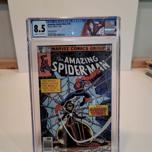 Amazing Spider-Man 210 CGC 8.5 1980