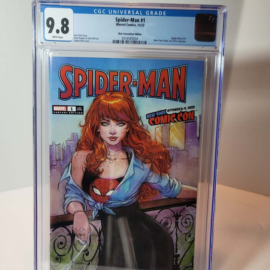 Spider-Man #1 NYCC 2022 CGC9.8 Cover by Sabine Rich