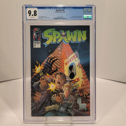 Spawn #035  CGC 9.8 1995